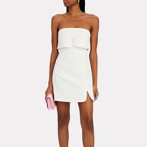 Alexis Katerin Strapless Crepe Mini Dress